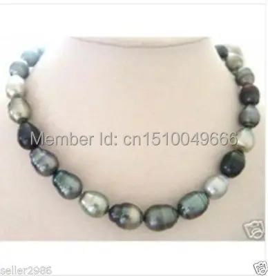 Бесплатная доставка &gt&gt&gt красивое ожерелье в стиле барокко с черным и серым