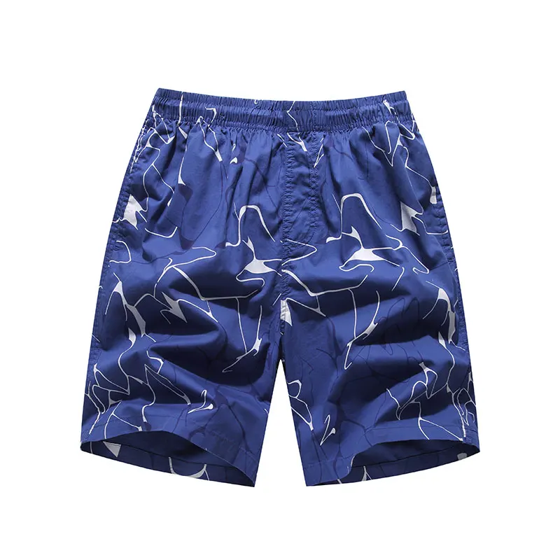 

Shorts Men's Summer Loose Five Pants Trend Summer Beach Pants Men's Cotton Casual Printed Pants Masculino Polyester Dropshipping