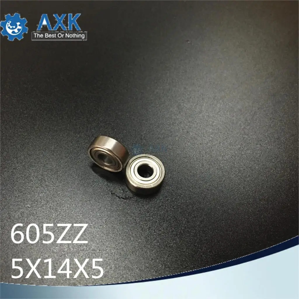 605ZZ 603ZZ 604ZZ 605ZZ 606ZZ 607ZZ 608ZZ 609ZZ подшипник ABEC-5 10 шт. 4x12x4 мм миниатюрный 604Z упорные шариковые подшипники 604 ZZ EMQ качества - Цвет: 605ZZ