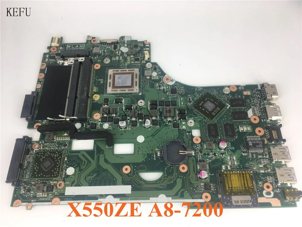 Материнская плата KEFU для ноутбука ASUS X550ZE K555Z A555Z X555Z X750/X550|Материнские платы| |