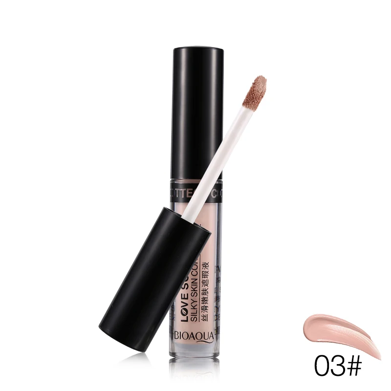 07light beige BIOAQUA бренд идеальный нюд макияж эфирный консилер жидкий увлажняющий крем контроль масла основа праймер безупречное покрытие для лица дефект - Цвет: 07light beige