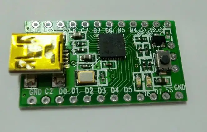 Бесплатная доставка! 1 шт. USB-макетная плата Teensy AVR MKII ISP скачать кабель AT90USB162 |