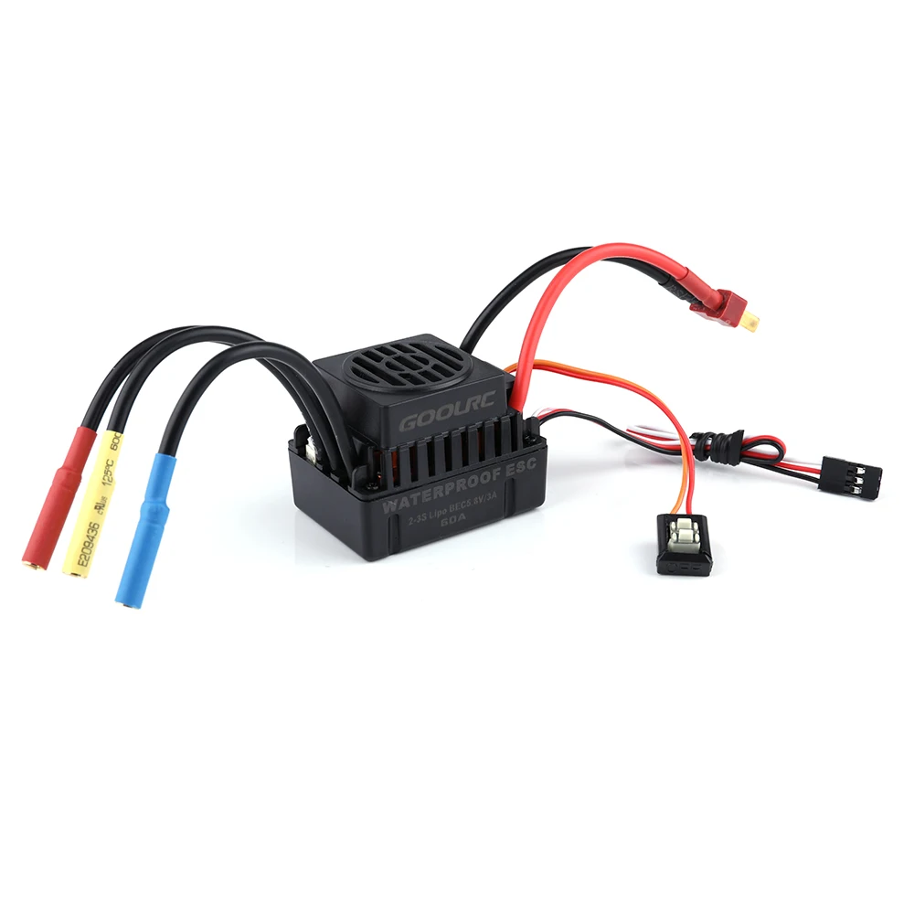 Высококачественный GoolRC 1:10 комбинированный набор 3650 3900KV двигатель 60 бесщеточный