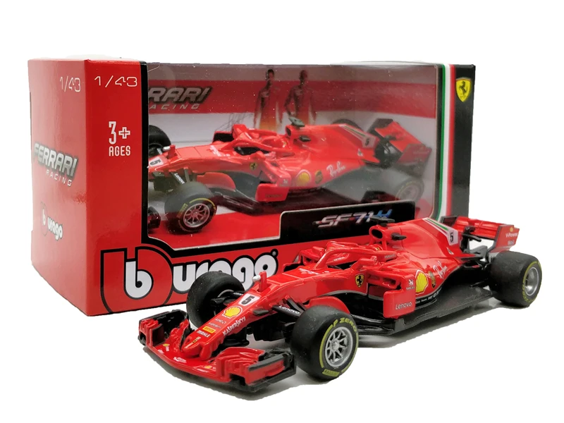 BBurago F1 весы 1:43 RedBull AMG W05 W07 SF71H SF70H SF16 RB13 RB14 RB15 SF90 литья под давлением гоночный автомобиль модель Машинки Игрушки
