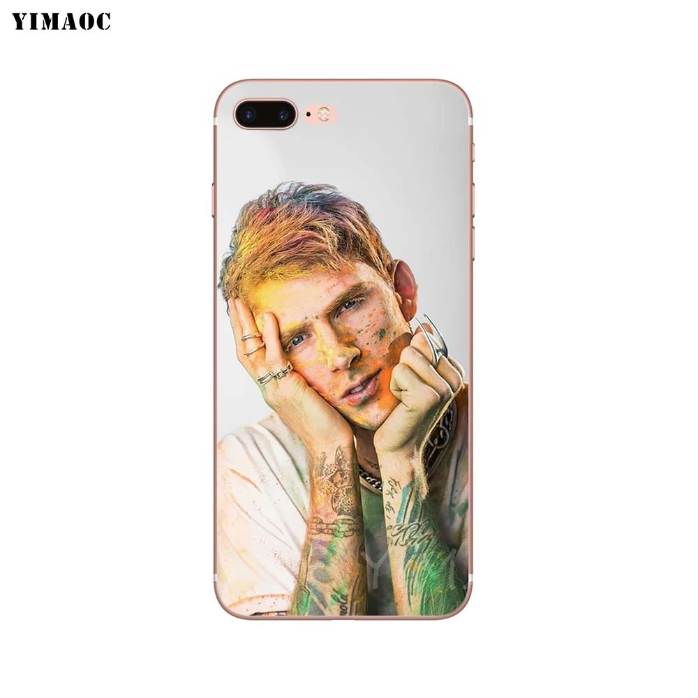 YIMAOC MGK Machine Gun Kelly Soft Case TPU Silicone Cover for iPhone 8 7 6 6S Plus 5 5S SE X XR XS 11 Pro Max Shell Cases |