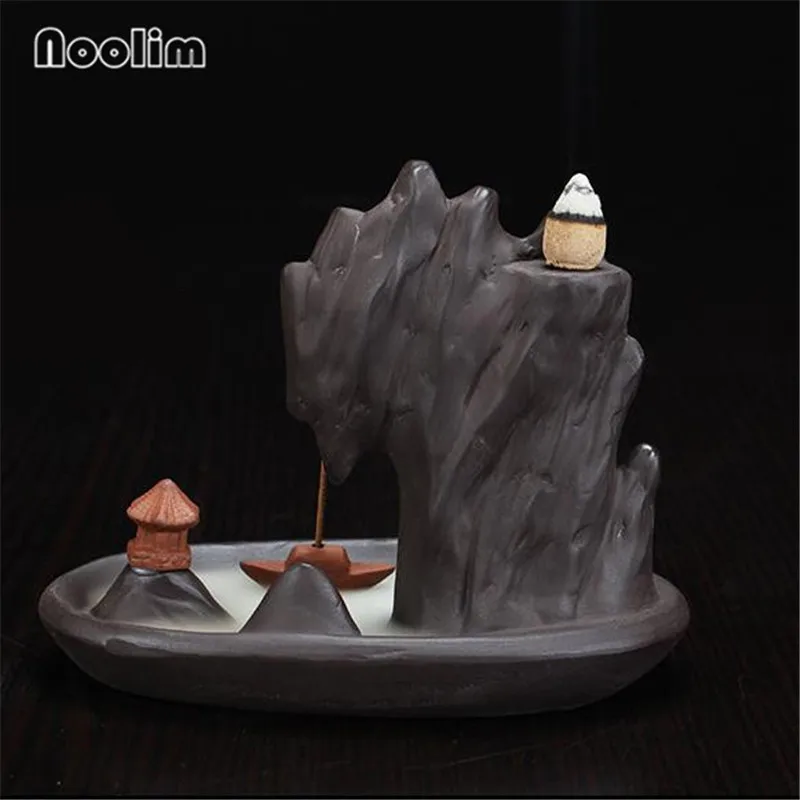 Горная горная горелка для благовоний с водопадом креативная подставка