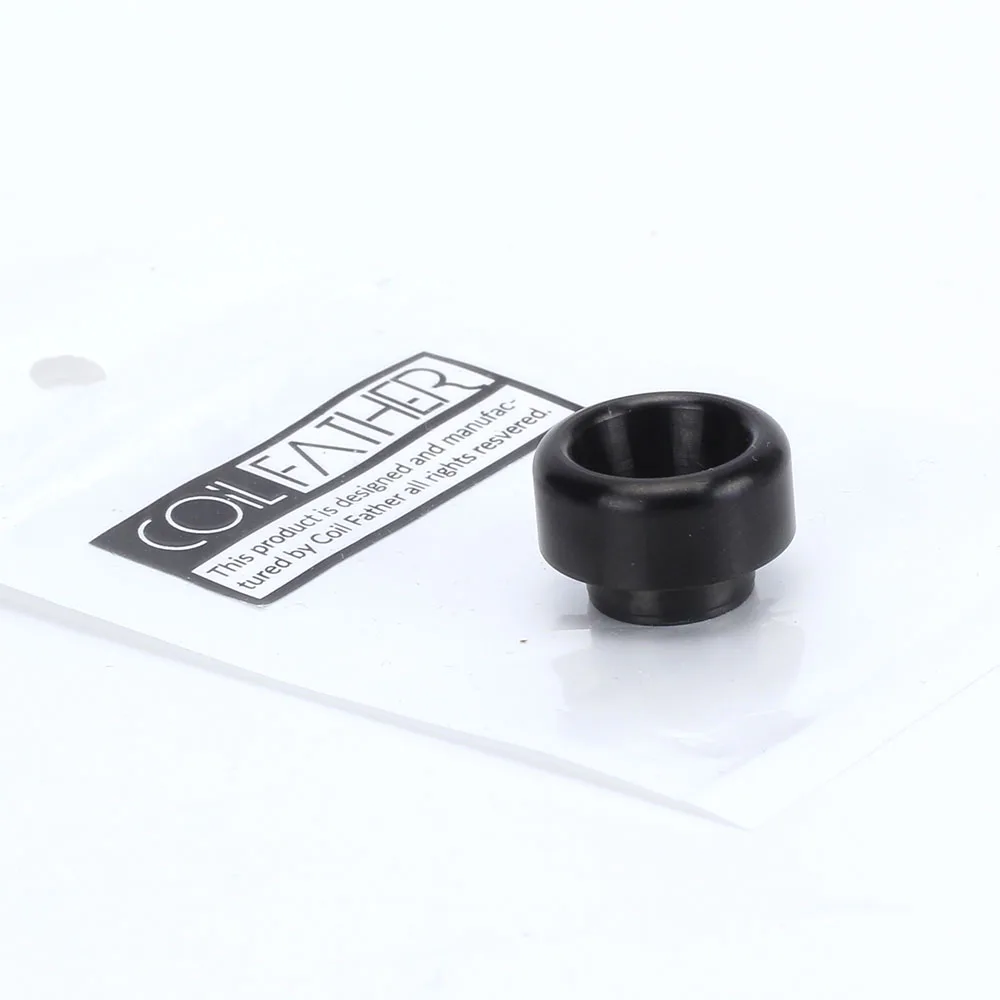 

Coil Father 5pcs/lot Stainless Steel Drip Tip Wide Bore Fit 810 Atomizer For TFV8 Big Baby Tank / Goon 528 / Kennedy 24
