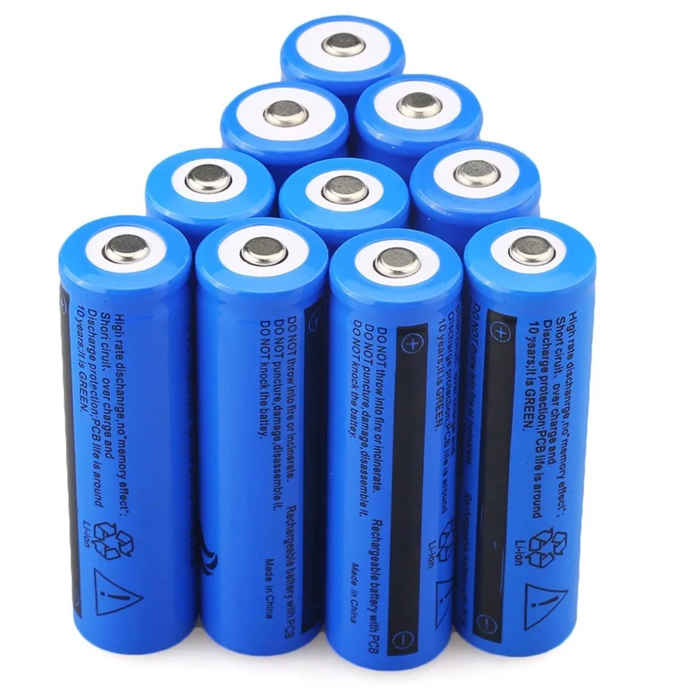 GTF 3 7 V 18650 батарея литиевая 5000 mAh для фонарика литиево-ионная | Электроника