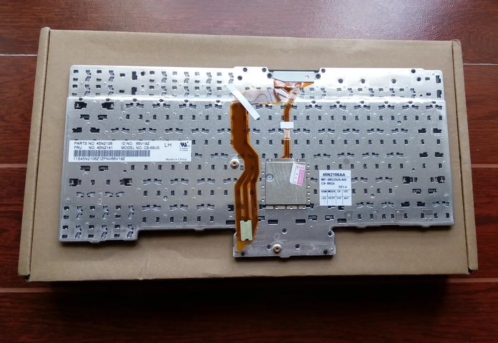 

New Original for Lenovo ThinkPad T410S T410 X220 X220T X220I X220S T400S T420S T420 T510 T520 W510 W520 Keyboard US English