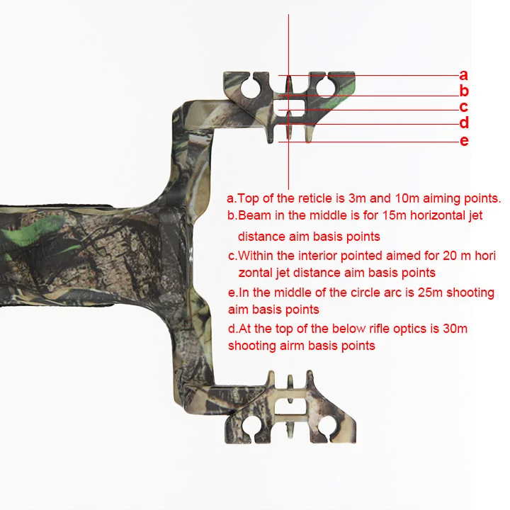 Высококачественный Алюминиевый охотничий Рогатка оптика складной наручный