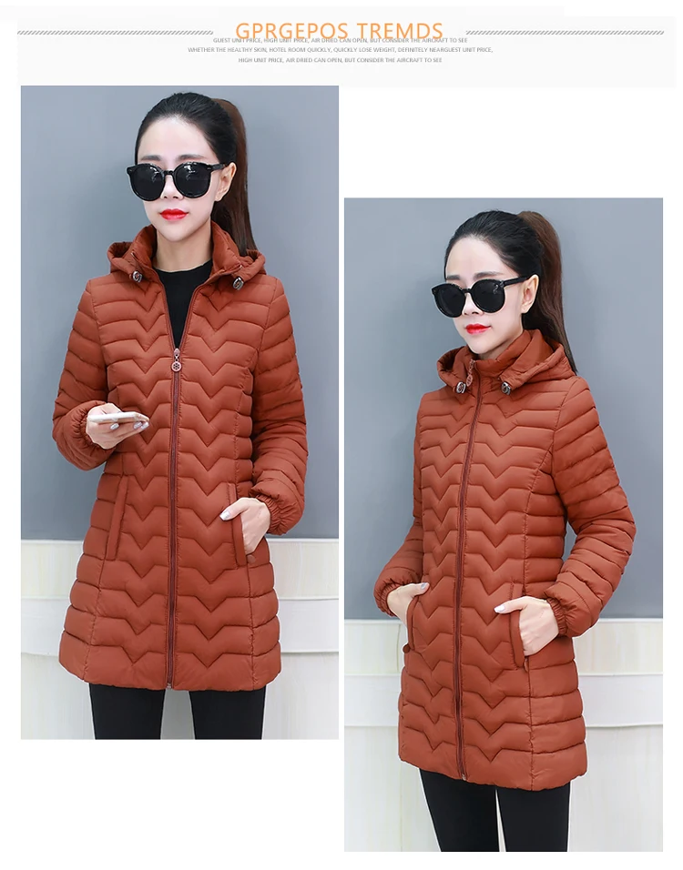 6XL, зимняя куртка, женские парки, большой размер, уплотненный, теплый, с капюшоном, длинный, тонкий, хлопок, пуховик, женские куртки, Parker, пальто, XA15