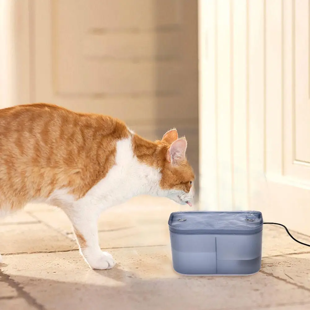 Электрический питьевой фонтан для домашних животных автоматический с