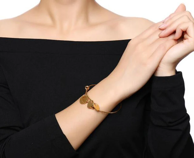 Персонализированное Keepsake Регулируемый золото три Талисманы Семья