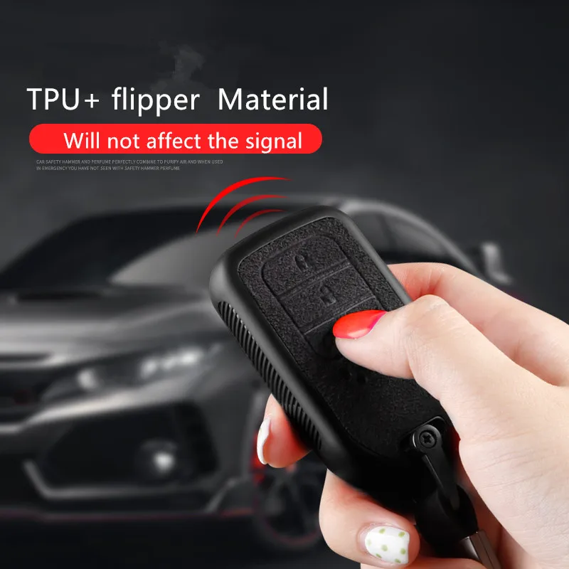 ТПУ флиппе для Honda CRV HRV Accord Civic Odyssey Vezel Inspire Fit Jazz JADE Pilot флип чехол для ключей