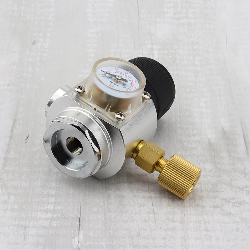 Мини СО2 газ Регулярный 0 30PSI Keg зарядное устройство с 3/8 ''резьба для Домашнего