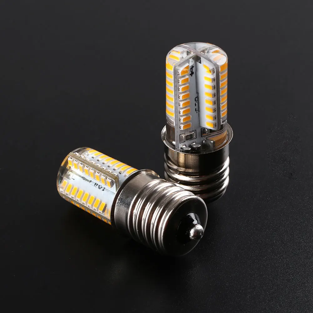 E17 110/220 в 5 Вт Кукуруза SMD Светодиодная лампа из силикагеля для дома спальни