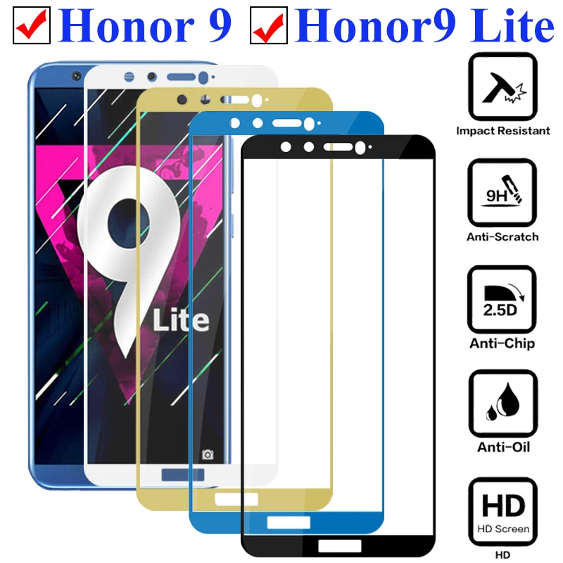 Закаленное стекло 9 Защитное для huawei honor lite защита экрана light lit huaway honor9 лист tremp