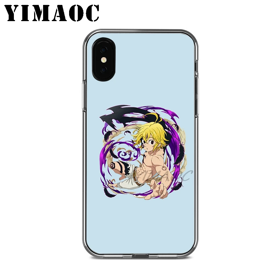 Nanatsu No Taizai Meliodas Мягкий силиконовый чехол из ТПУ для Apple Iphone Xr Xs Max X 10 8 Plus 7 6 S SE 5s 5 |