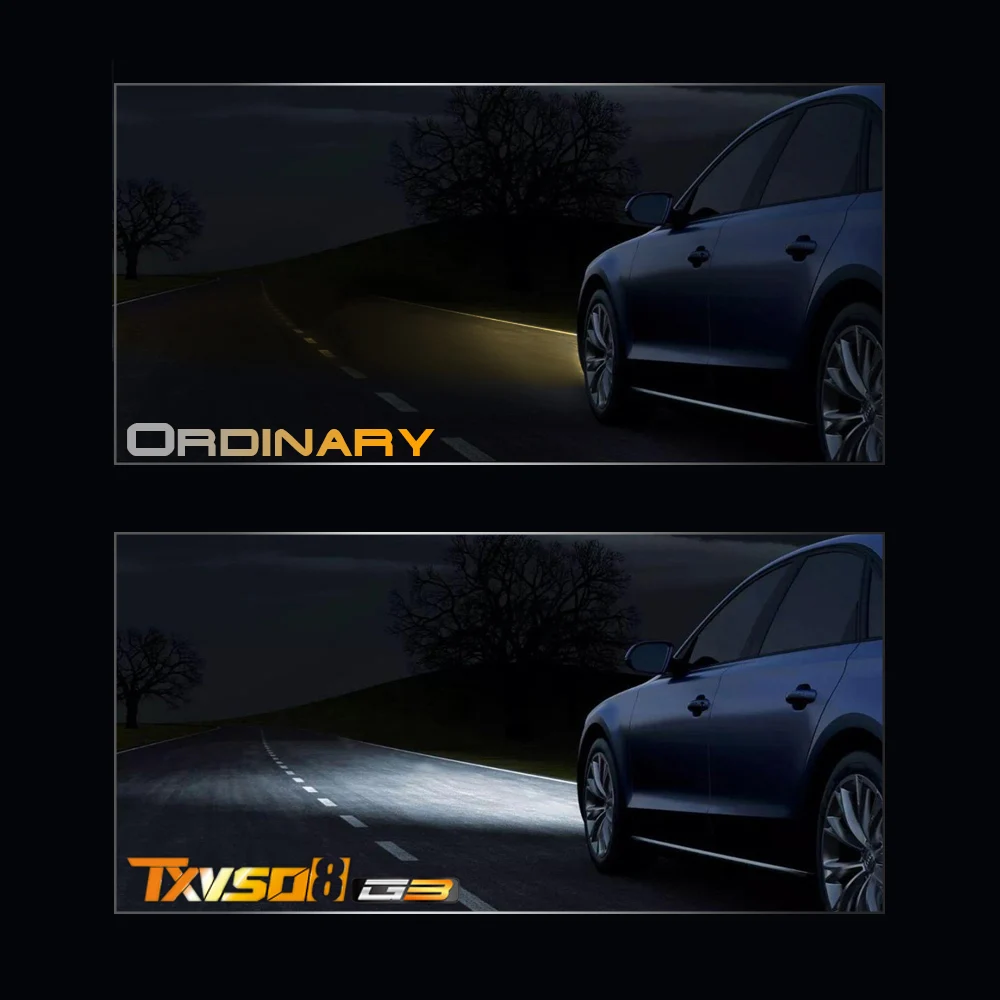 2 шт. G3 Автомобильные фары H7 LED H4 H1 H11 9005 9006 9012 100W15000LM 6000K 12V 24V Противотуманные