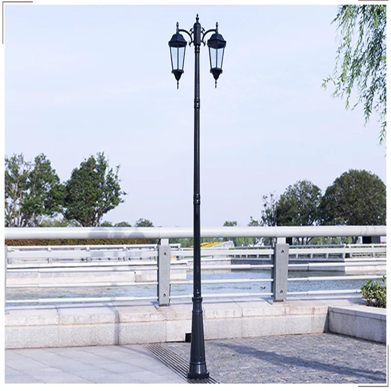 Водонепроницаемый алюминиевый литой уличный фонарь наружный ландшафтный