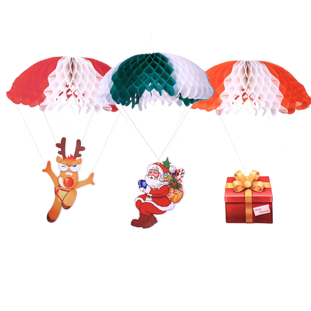 3 шт. Рождественский Декор воздушный шар бумажный фонарь фестиваль декор для бара