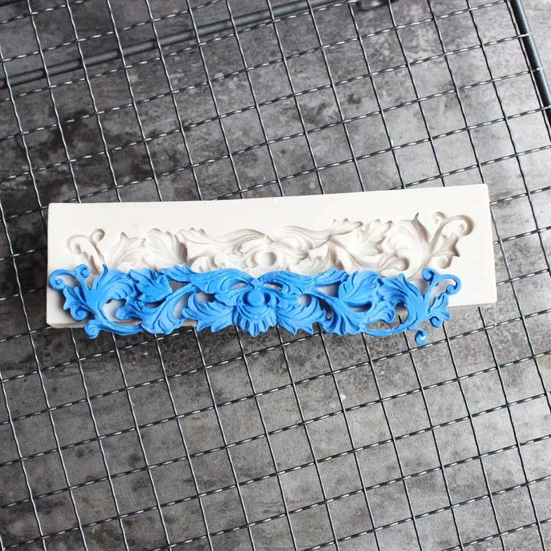 

European lace silicone mold DIY fondant cake chocolate mold sugar dry Pez mold baking utensils kitchen accessories