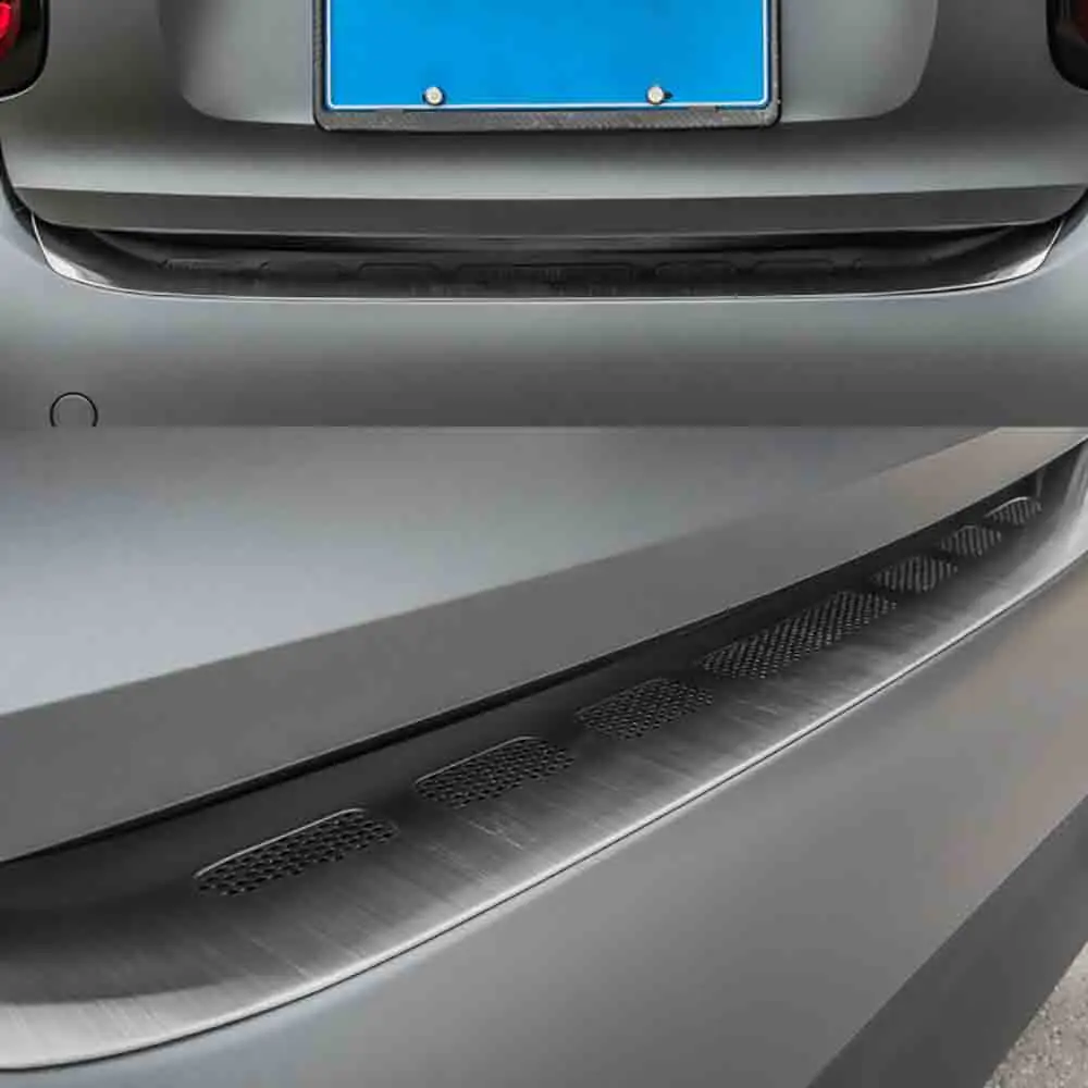 304 нержавеющая сталь автомобильная Задняя накладка на бампер для багажника