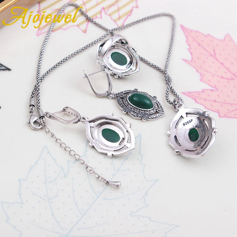 Комплект женских ювелирных изделий из смолы серебристого цвета|Ювелирные