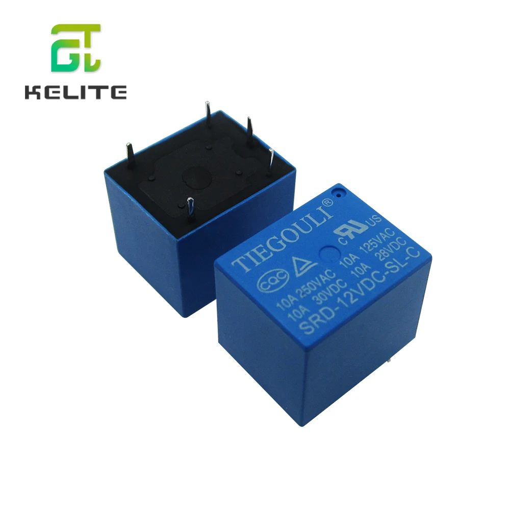 1 шт./лот SRD 12VDC SL C 12V реле мощности DIP 5 100% новый|Детали и аксессуары для 3D-принтеров|