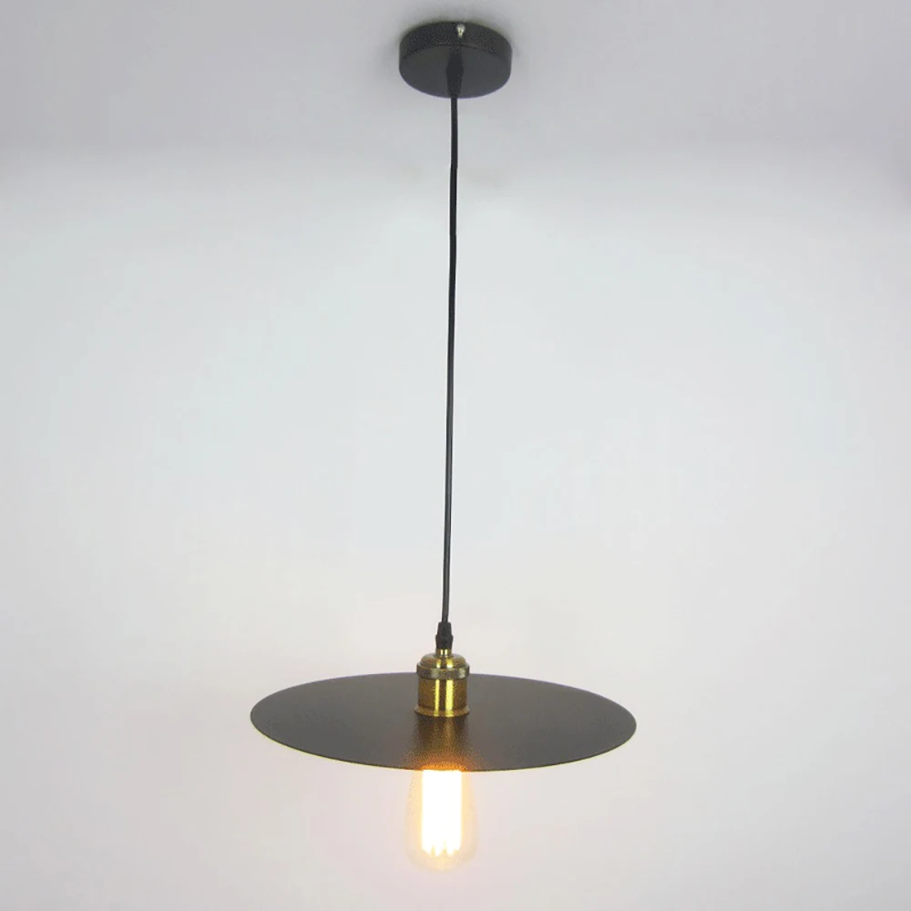 Лофт НЛО стиль винтажный промышленный Ретро подвесной светильник современный E27