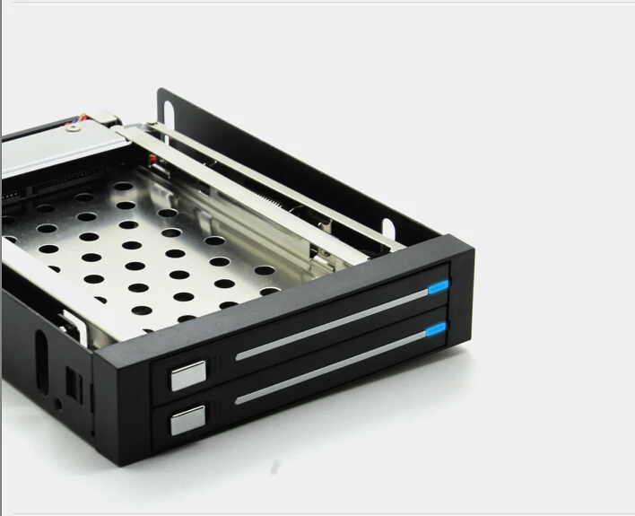 Без инструментов 3.5 &quot SATA Trayless горячей замены мобильного стойка для двойной 2.5 SSD /