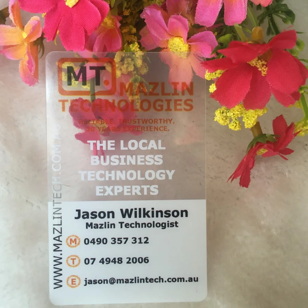 200 шт./лот прямое производство с завода прозрачные пвх визитные карточки на заказ