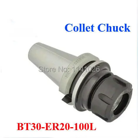 BT30 ER20 100 мм пружинный цанговый патрон CNC фрезерный держатель инструмента