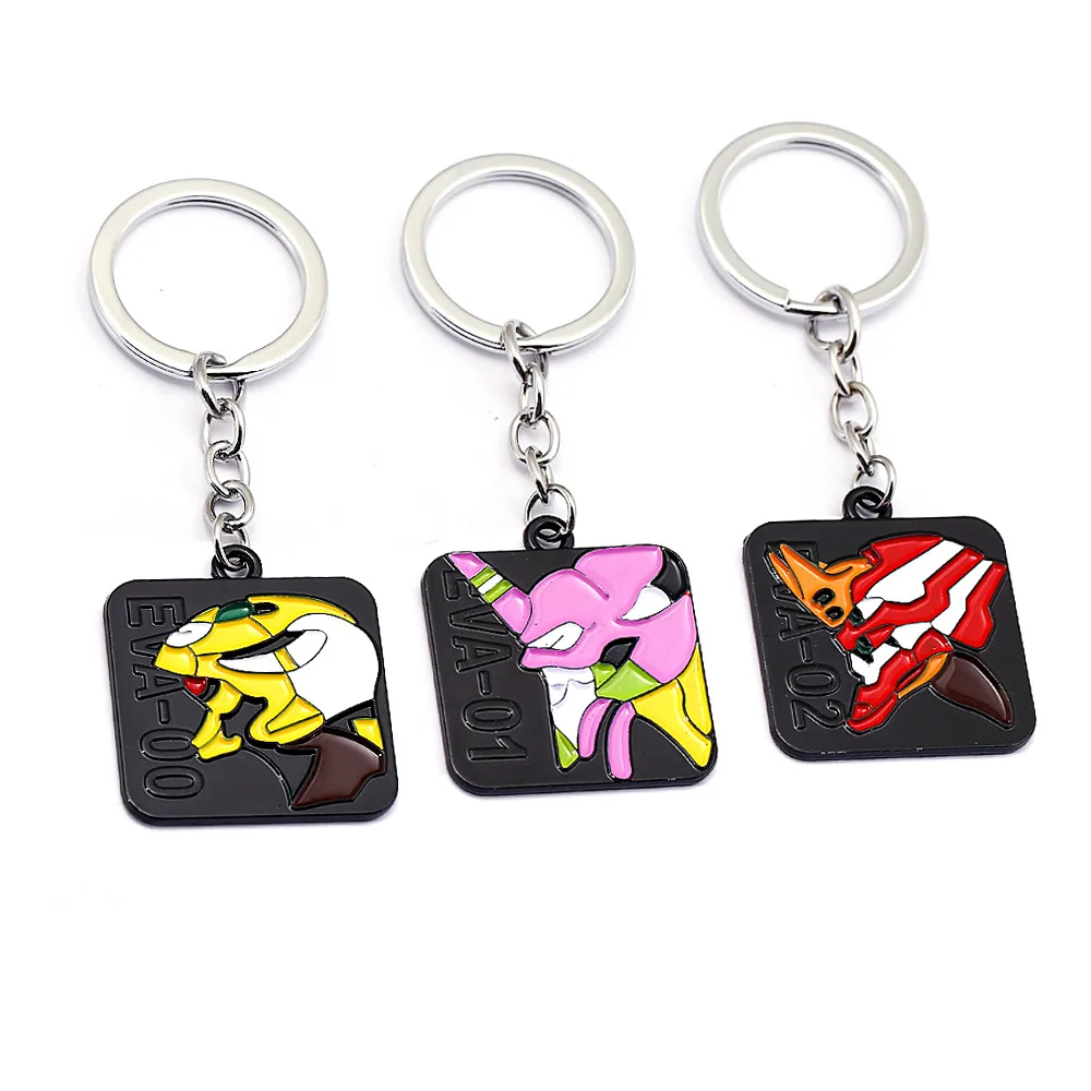 2019 The NEW Cute Cartoon Key Ring Gift For Women Girls Bag Pendant PVC Figure Charms Chains Jewelry porte clef | Украшения и