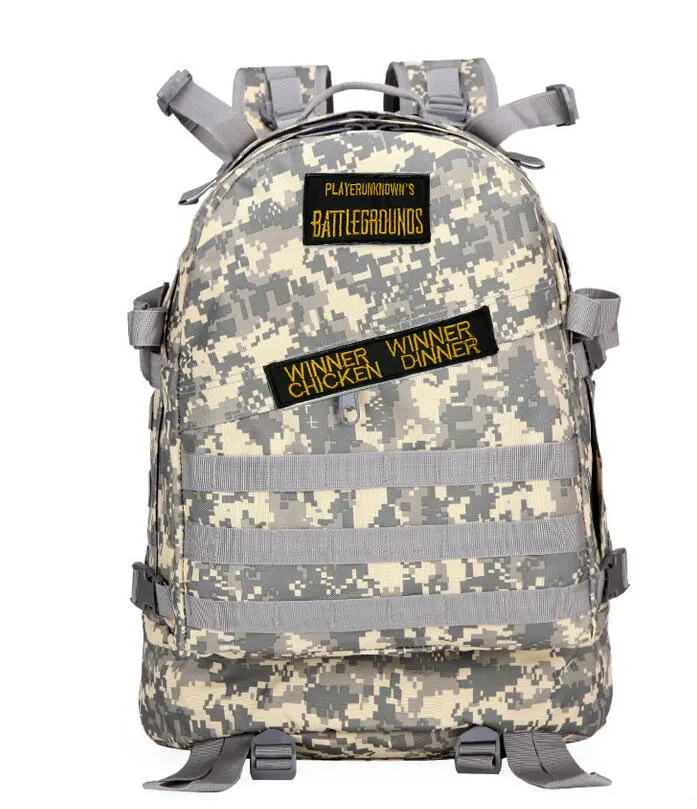 

Playerunknown's Battlegrounds PUBG Winner Chicken Dinner Level1-3 Instructor Backpack Multi-functional Backpack Multicolor