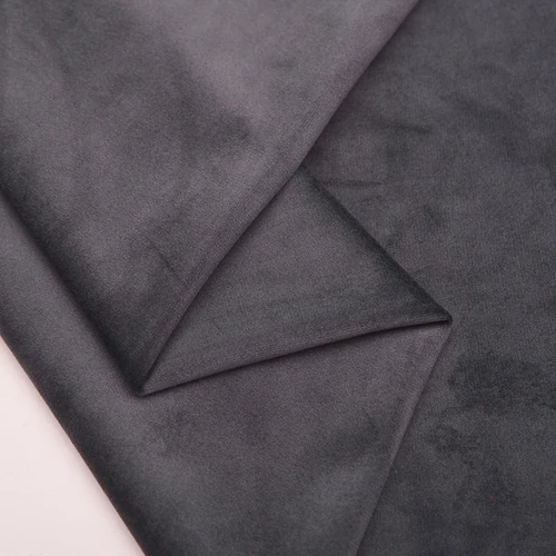 Dark gray Утолщенная голландская бархатная плюшевая ткань подушка для дивана, ручная работа, Высококачественная велюровая ткань Diy - Цвет: Dark gray