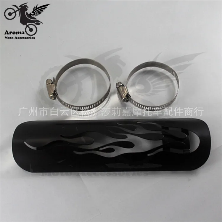 Универсальный глушитель для honda suzuki kawasaki yamaha Harley Davidson защита от тепла|muffler cover|moto