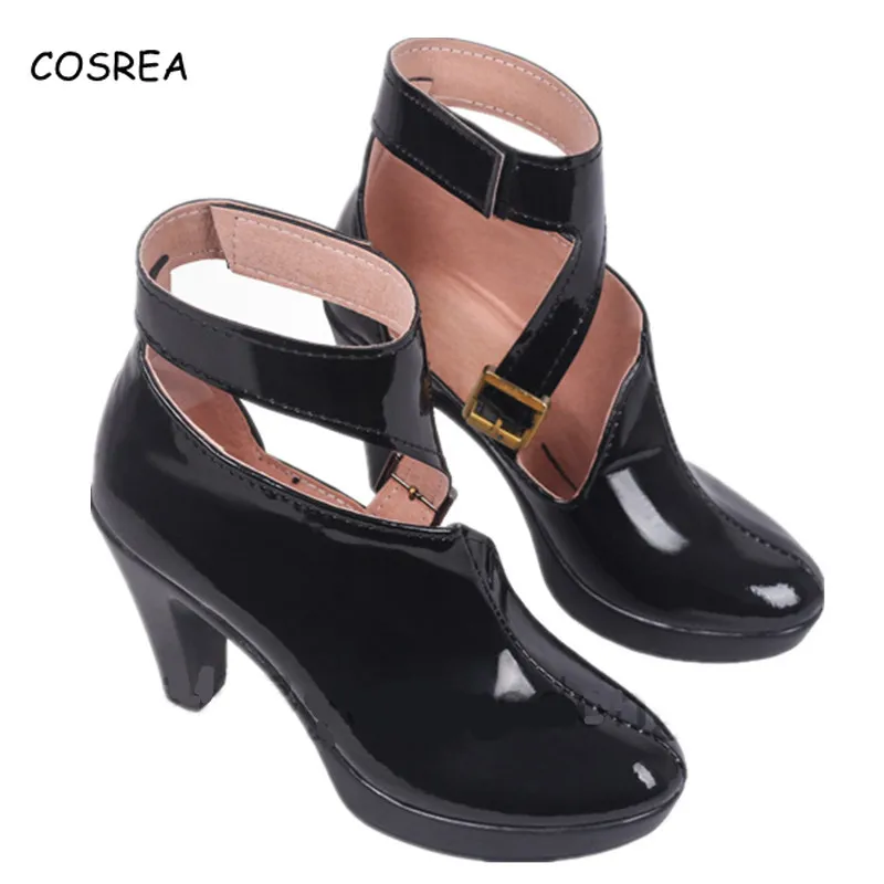 Женские кожаные туфли на высоком каблуке для косплея | Тематическая одежда и