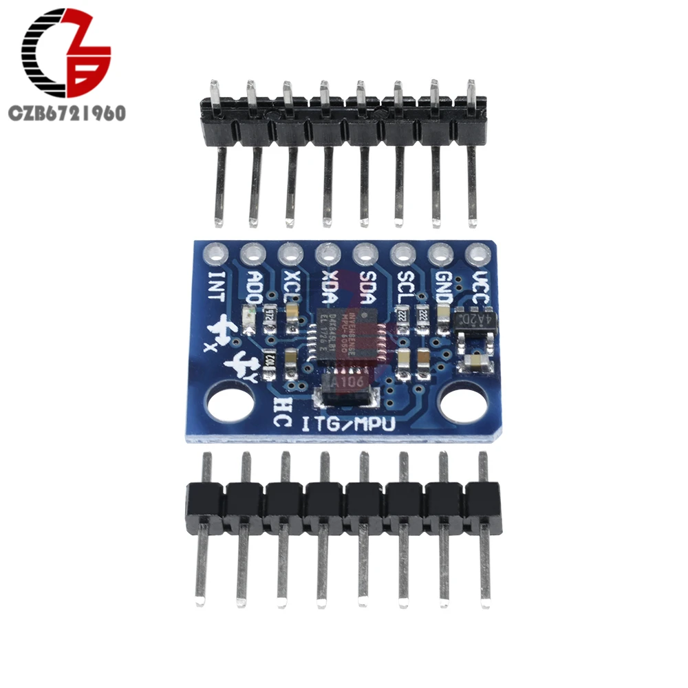 3 оси аналоговые гироскопические Датчики + осевой акселерометр для Arduino с