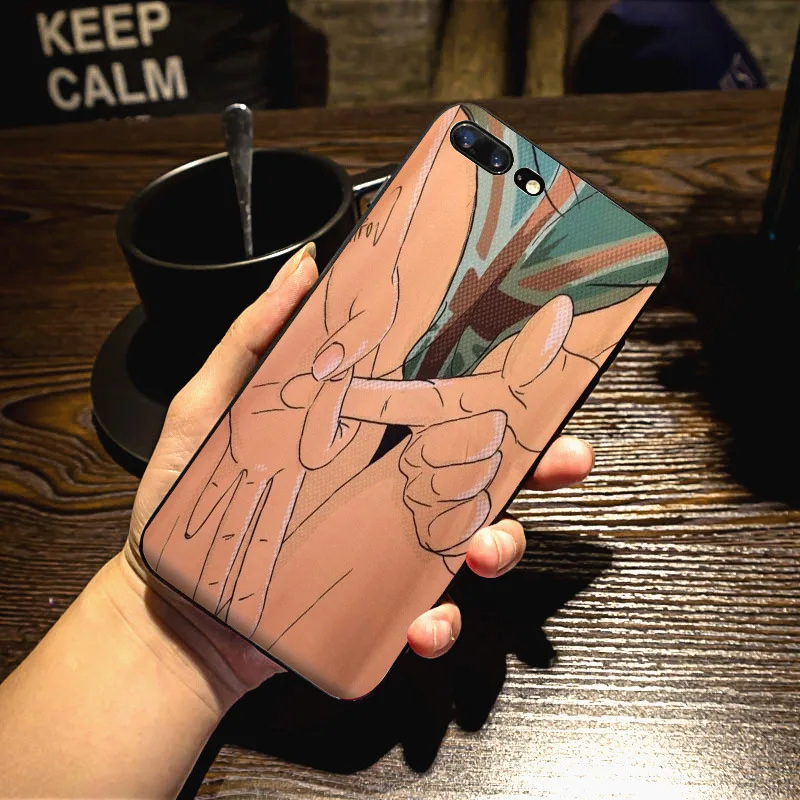 MaiYaCa черный мягкий tpu сексуальный цветной чехол для телефона iPhone X 6 6s 7 7plus 8 8Plus 5 5S 5C