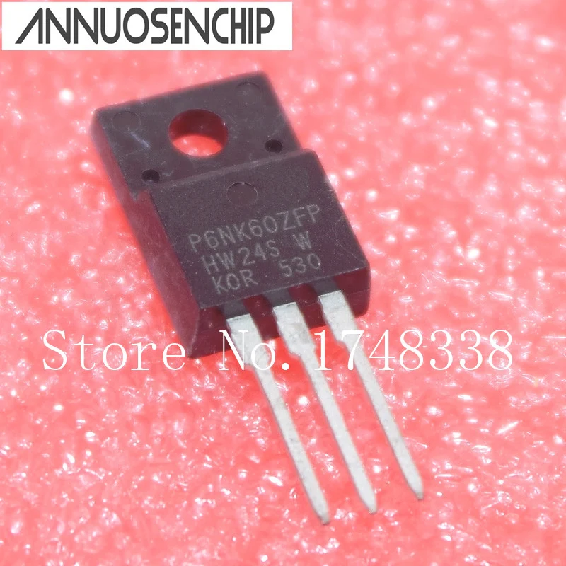 50 шт./лот STP6NK60ZFP P6NK60ZFP TO-220F NEW | Обустройство дома