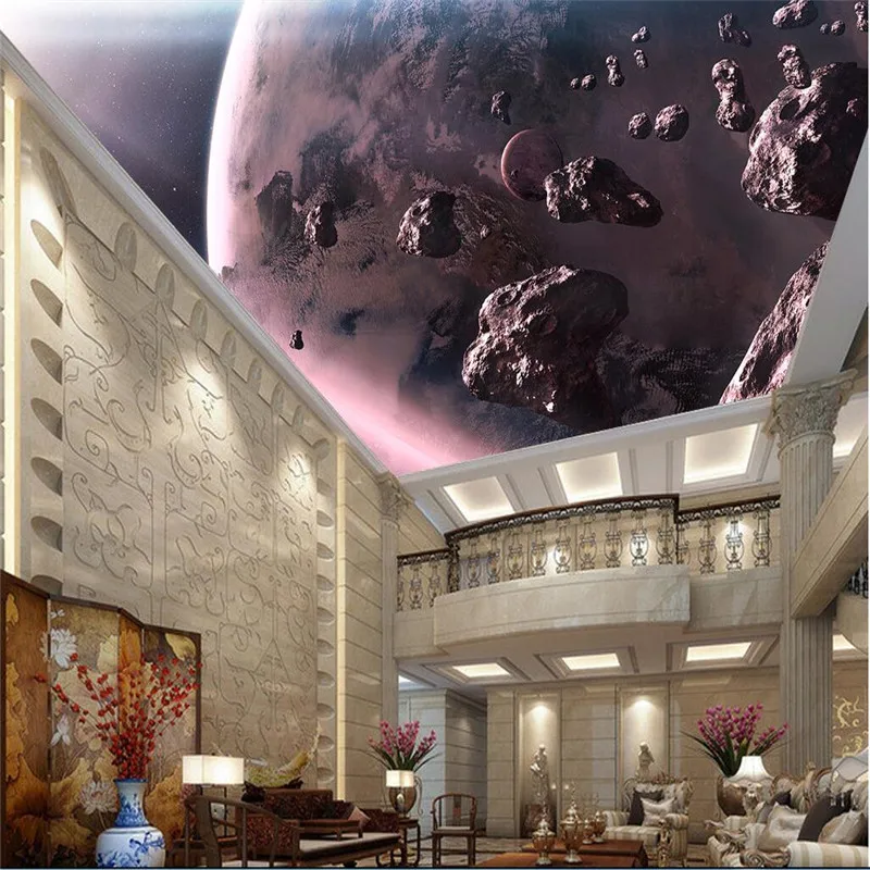 Обои beibehang на заказ обои для гостиной спальни Фреска galaxy star hotel ресторан метеорит