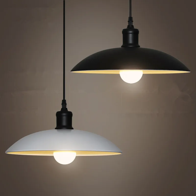 Современные подвесные светильники цветные абажуры из кованого железа