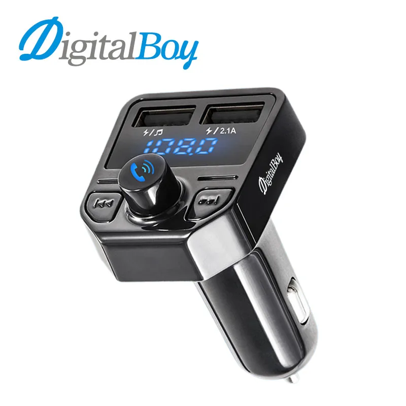Digitalboy Bluetooth гарнитура для авто громкой связи Автомобильный fm-модулятор