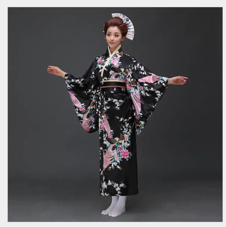 

Модные национальные тренды, женское сексуальное кимоно юката с Obi, новинка, вечернее платье, японский карнавальный костюм с цветочным принт...