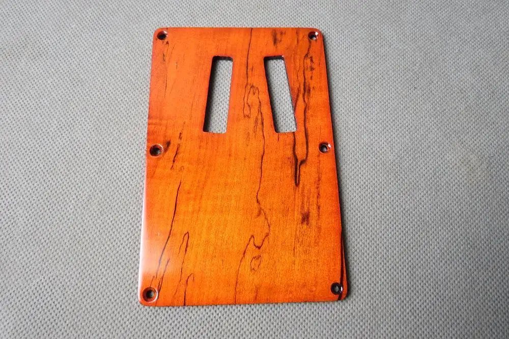 

Hand-made Maple wood solid wood electric guitar rear rear splayed groove #352