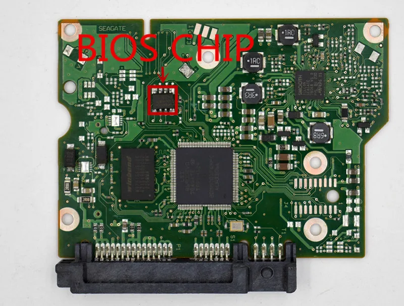 Материнская плата Seagate HDD PCB/100687658 REV C, 100687658 REV B/1332/ST3000DM001, ST1000DM003, ST2000DM001