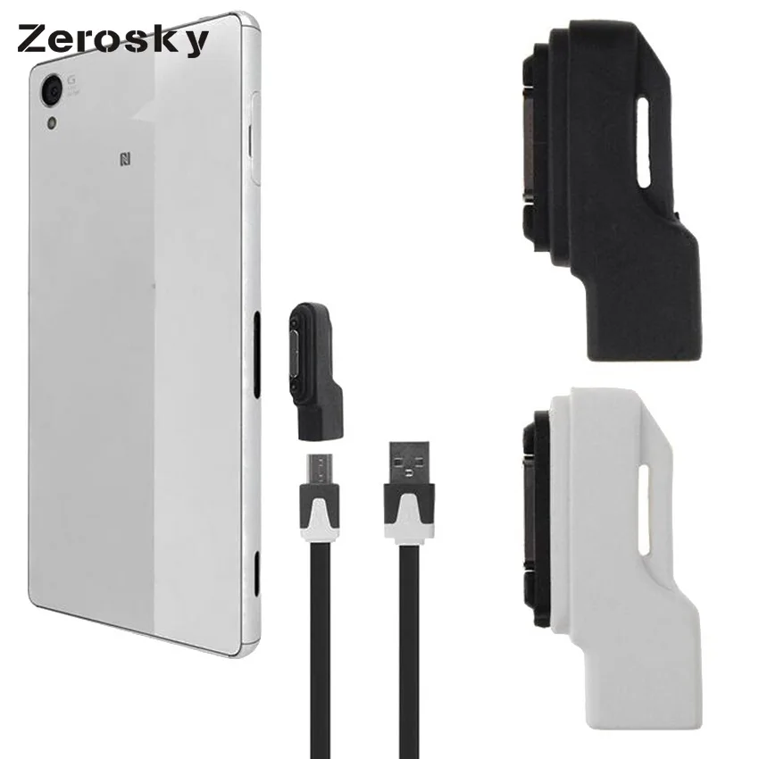 Micro USB Магнитный переходник для зарядки конвертер для sony Xperia Z3 Z1 Z2 Compact XL39 универсальный разъем зарядного устройства usb type