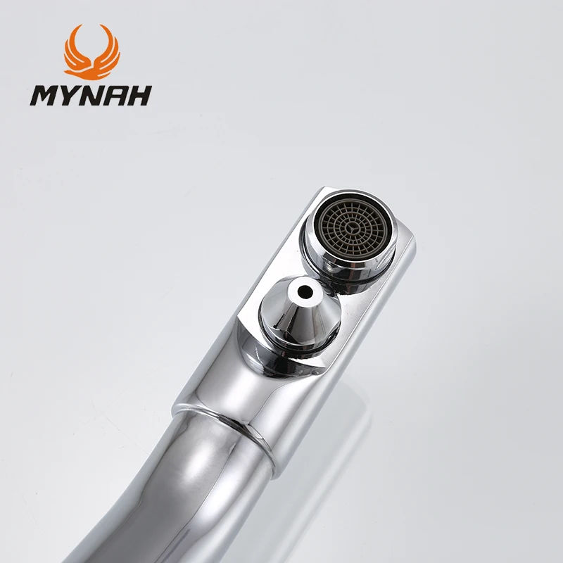 Хромированный смеситель myне с одной ручкой и одним отверстием для кухни
