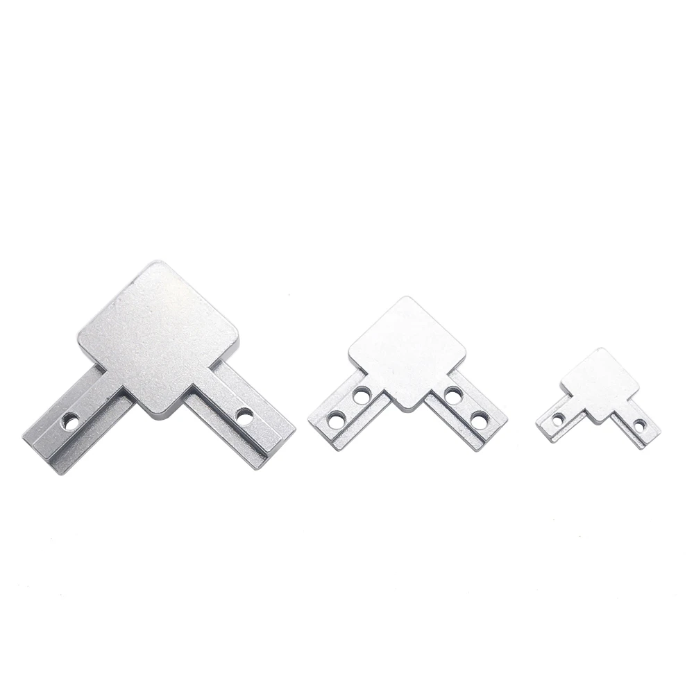 L образный трехмерный кронштейн 2020 скрытый 3 ходовой угловой разъем стандарта ЕС